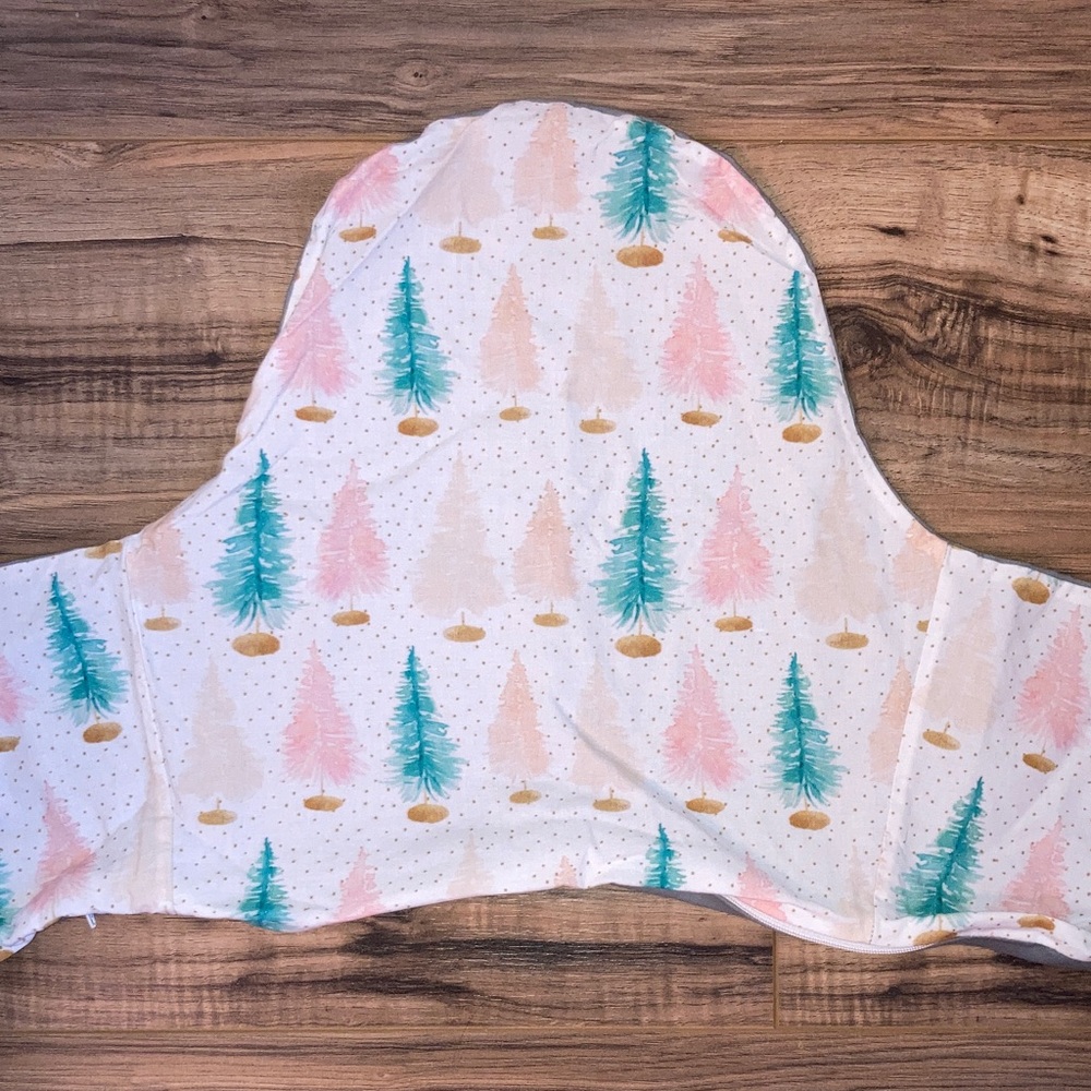 #171. Yeah Baby Goods - Bottle Brush Tree Print High Chair Cushion Cover
